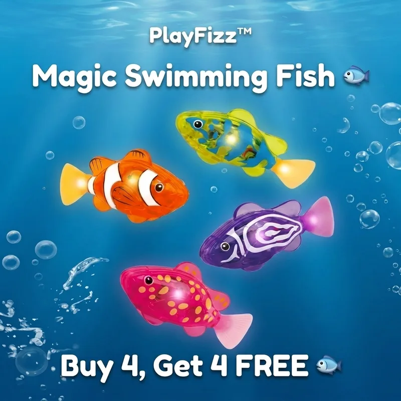 OceanPop™ — Poissons magiques — bombe de bain surprise pour enfant
